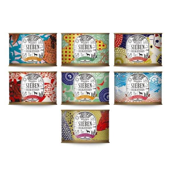 7種のフレーバー 200g for Cat 7缶セット (ジーベン デリカテッセン